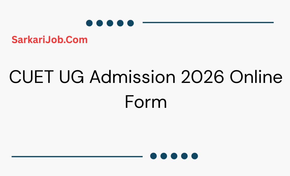 Featured image for CUET UG Admission 2026 Online Form