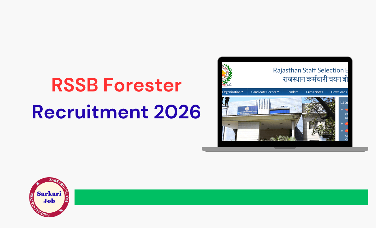 RSSB Forester Recruitment 2026 notification details