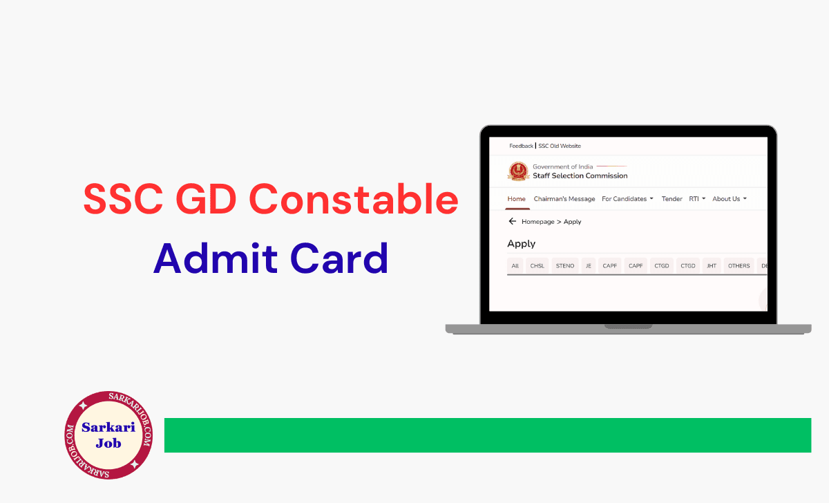 SSC GD Constable Correction/Edit Form 2026 notification details