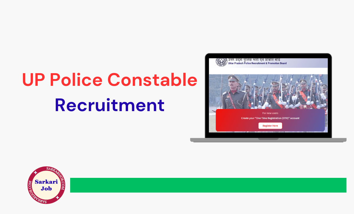 UP Police Constable Recruitment 2026 notification details